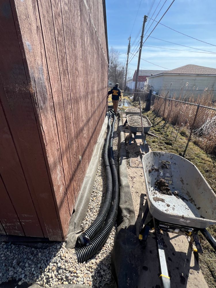 Drainage Systems for Alltimate Outdoor Services in Warren, MI