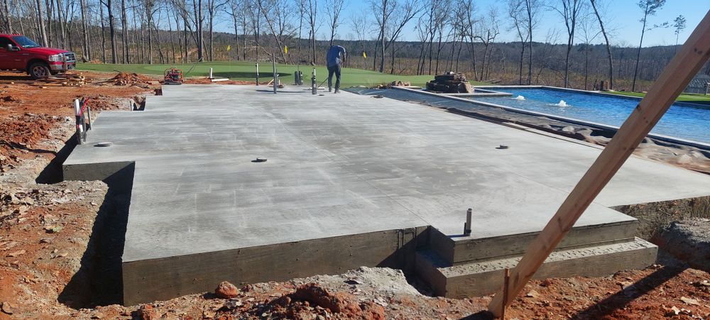 Concrete for T&J Concrete in Anderson, SC