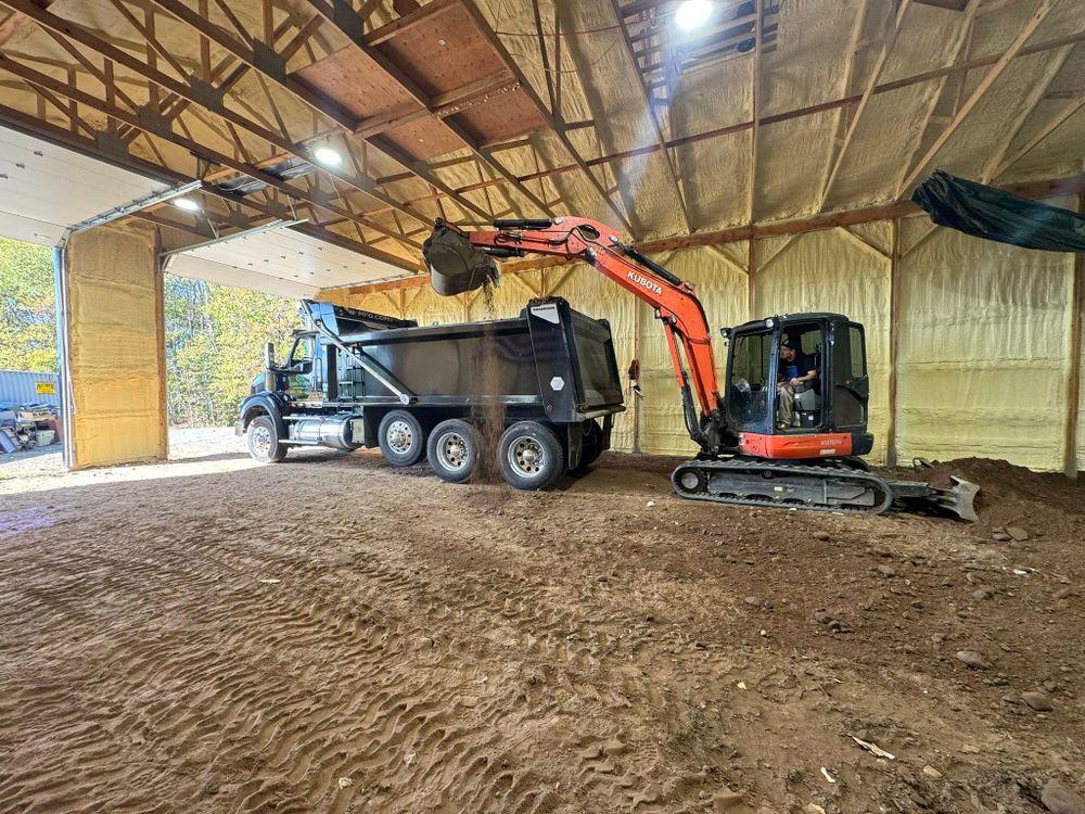 Excavation for CS Property Maintenance in Middlebury, CT