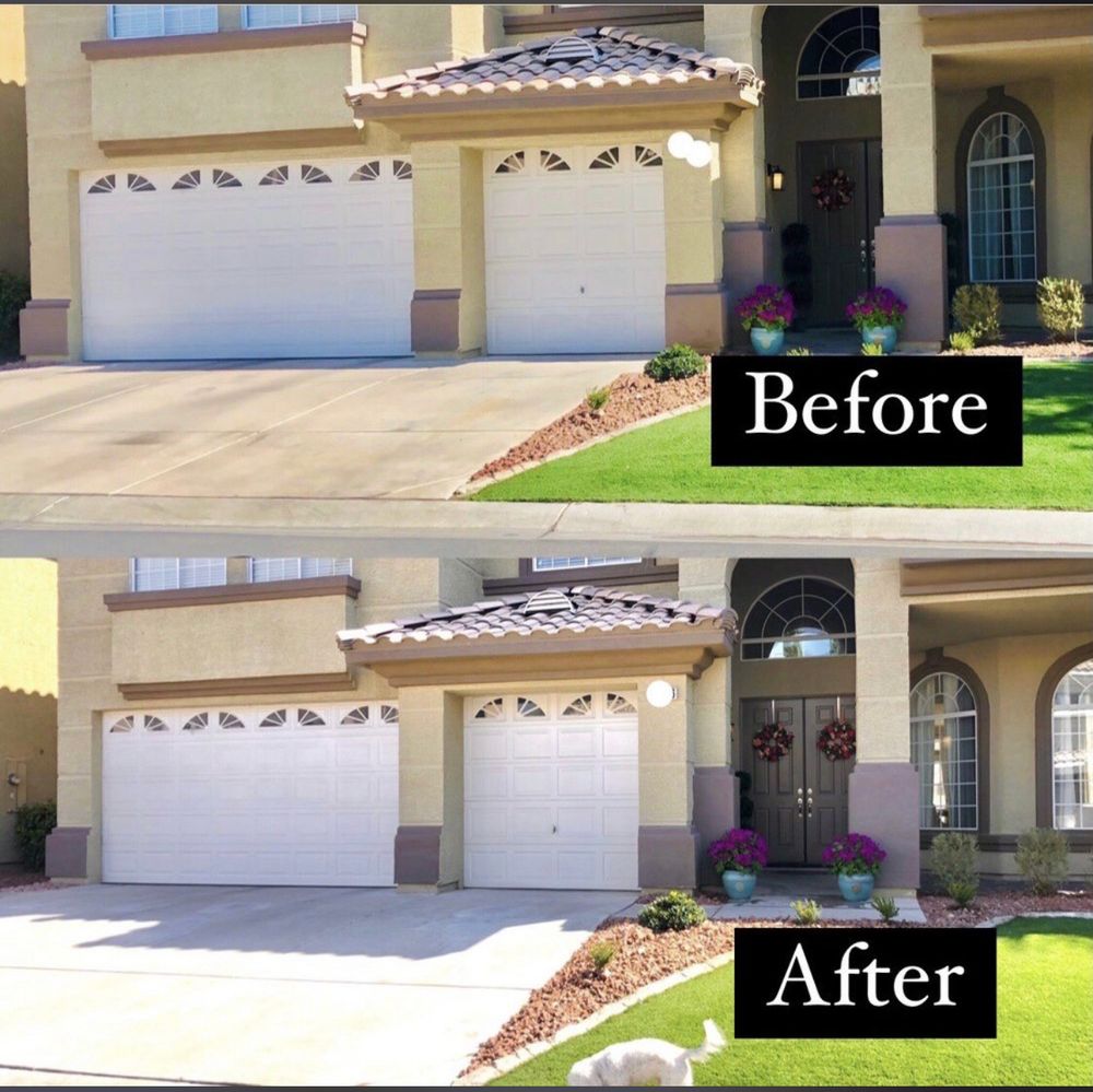 Before & After for Patriot Power Washing in Sunrise Manor, NV