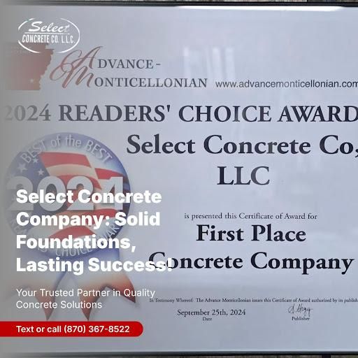 All Photos for Select Concrete Company LLC in Monticello, AR