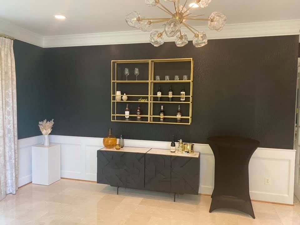 Interior Painting for Custom Wallcoverings in Stafford, Virginia