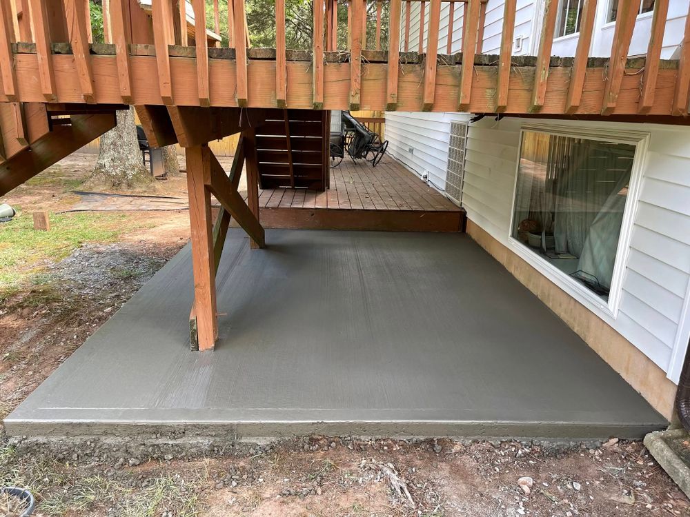 Concrete for Burt Concrete Solutions in Raleigh, NC