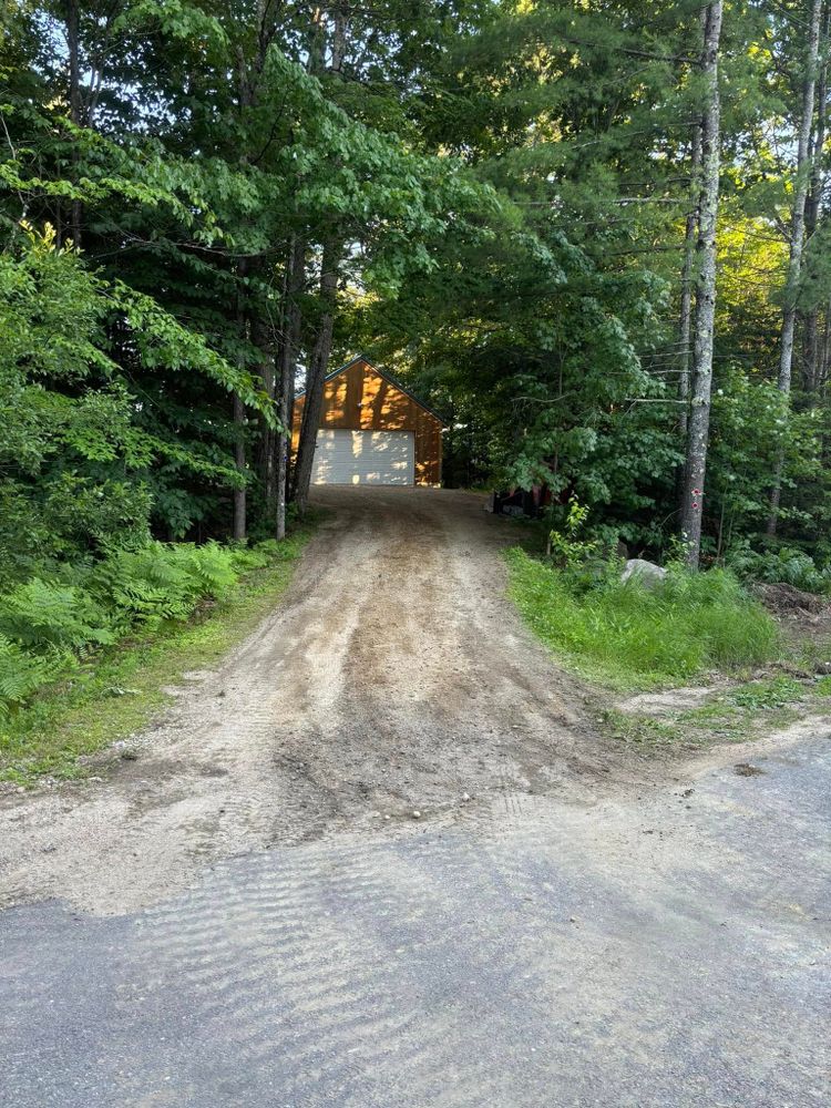 Our Roadbeds service expertly prepares durable and stable foundations for driveways, ensuring long-lasting performance. We deliver precision excavation that optimizes durability and functionality, providing the perfect base for your home projects. for A&D Excavation & Landscaping in Conway, NH