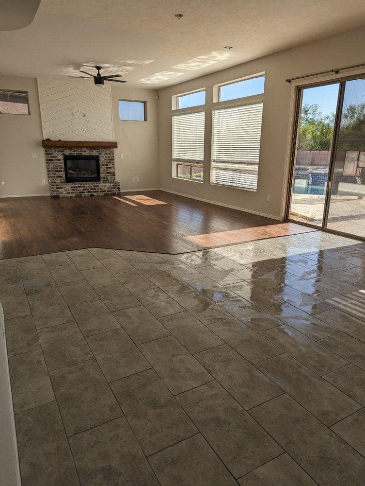 Revitalize your home with our top-quality flooring service. From hardwood to tile, we offer expert installation and a wide selection of materials to transform your space into a beautiful oasis. for Hendershot Construction in Maricopa, AZ