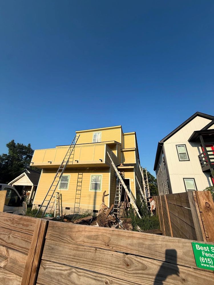 Our Pressure Washing service will remove dirt, grime, and other debris from your home's surfaces to restore their original beauty and enhance the longevity of your property. for Elite Painting LLC in Nashville, TN