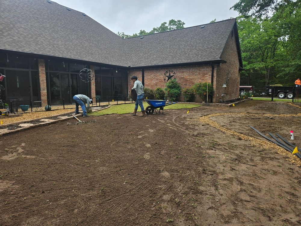 Mowing for Ornelas Lawn Service in Lone Oak, Texas