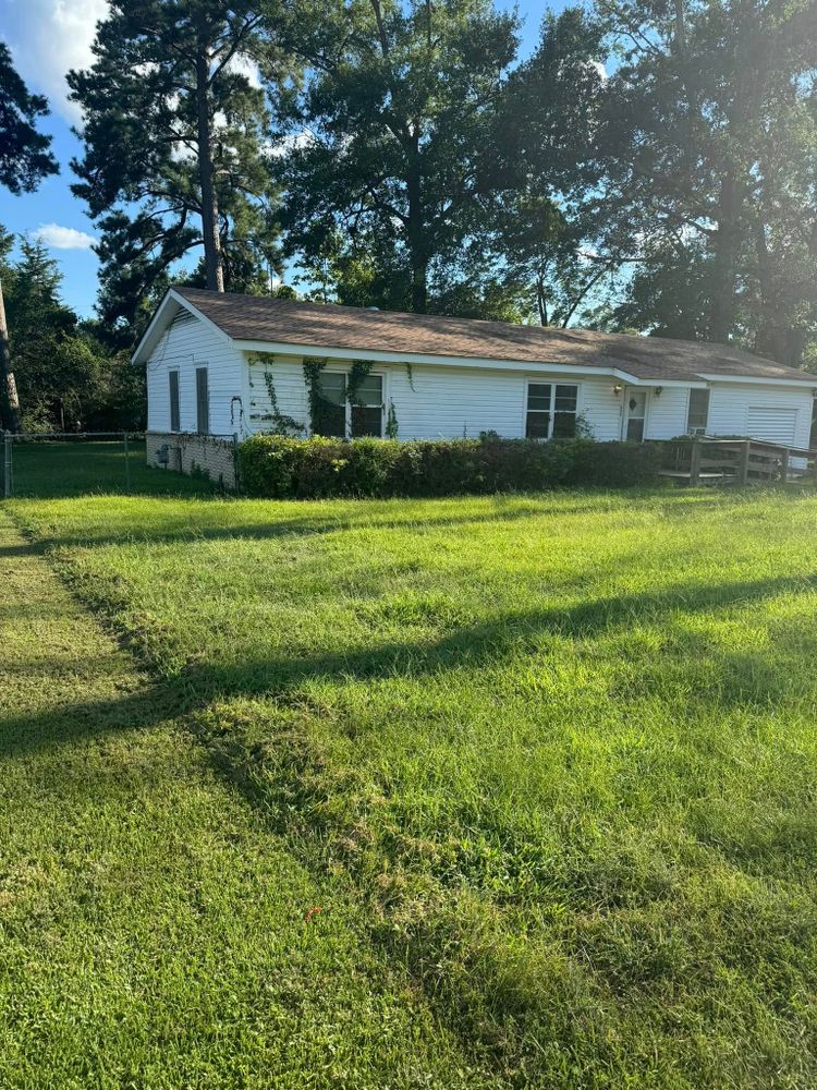 Enhance your lawn with our expert mowing service, ensuring a pristine, well-manicured appearance. Our team uses the latest equipment for precise cuts that promote healthy grass growth and curb appeal. for Sanchez Odd Jobs in Carthage, TX