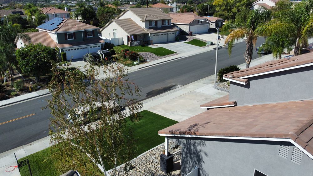 Drone Photos for Aidan Jade Landscaping in Riverside County, CA
