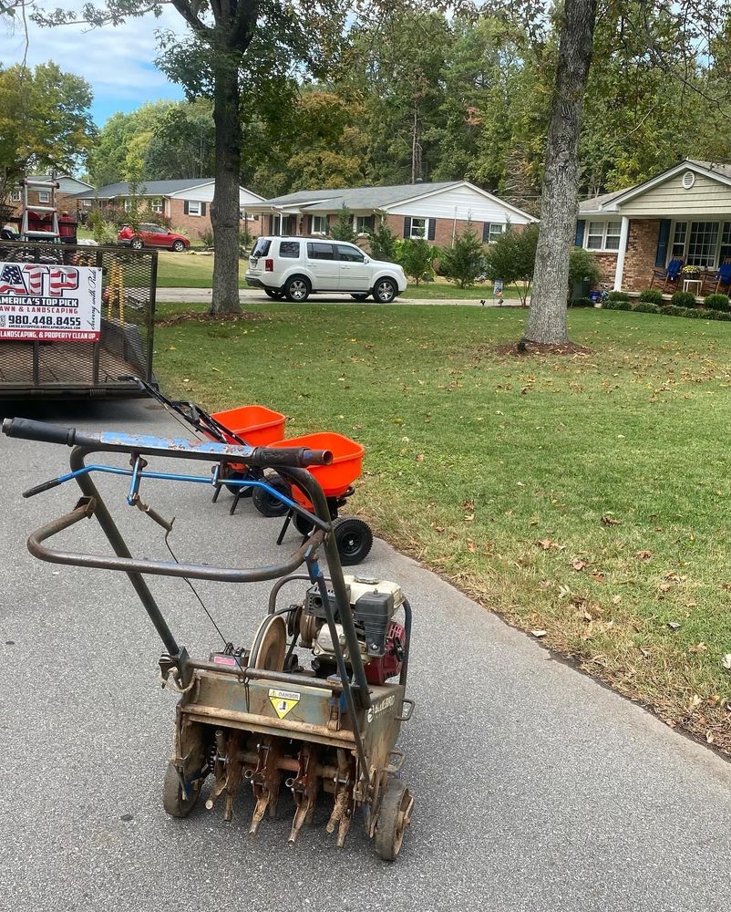 Mulching for America's Top Pick Lawn & Landscaping in Gastonia, NC