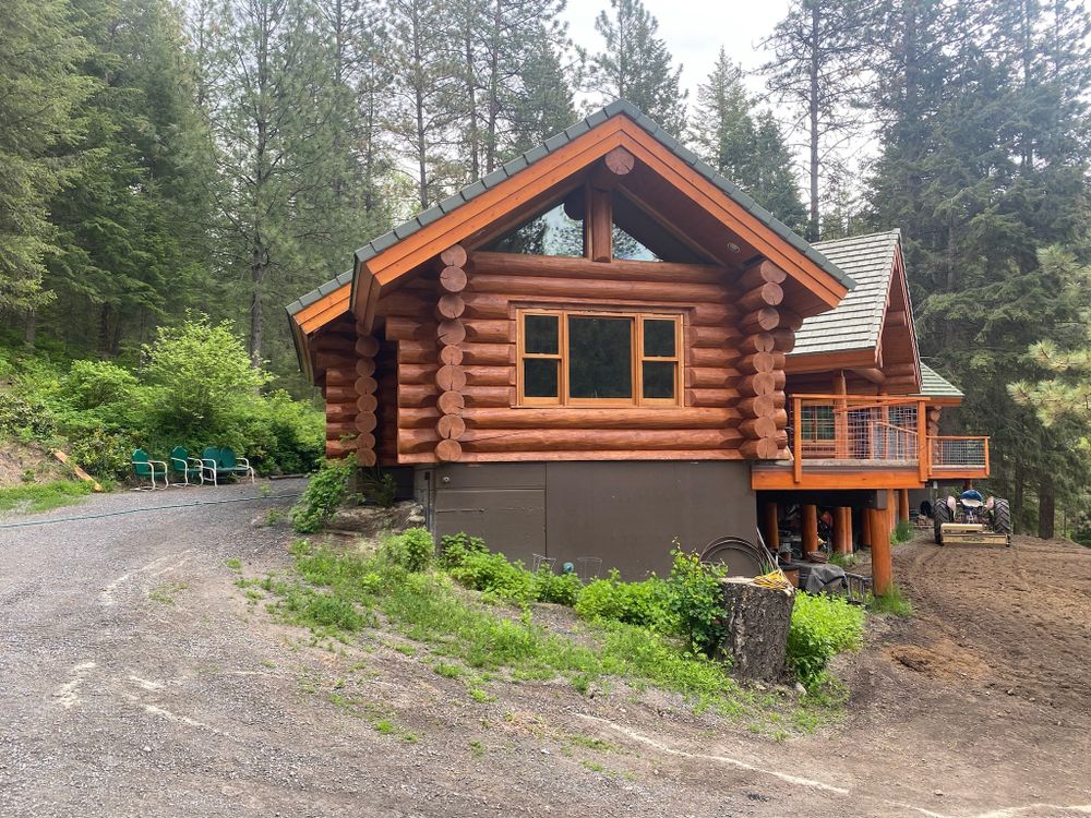 Log Homes Refinishing for Chewelah Painting in Spokane, WA