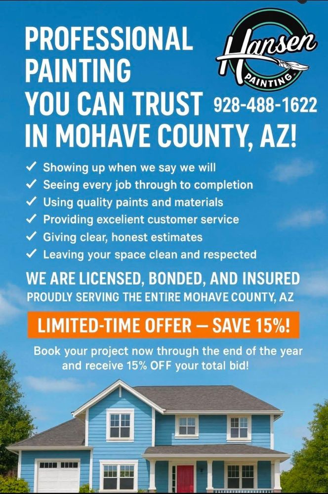 All Photos for Hansen Painting in Fort Mohave, AZ