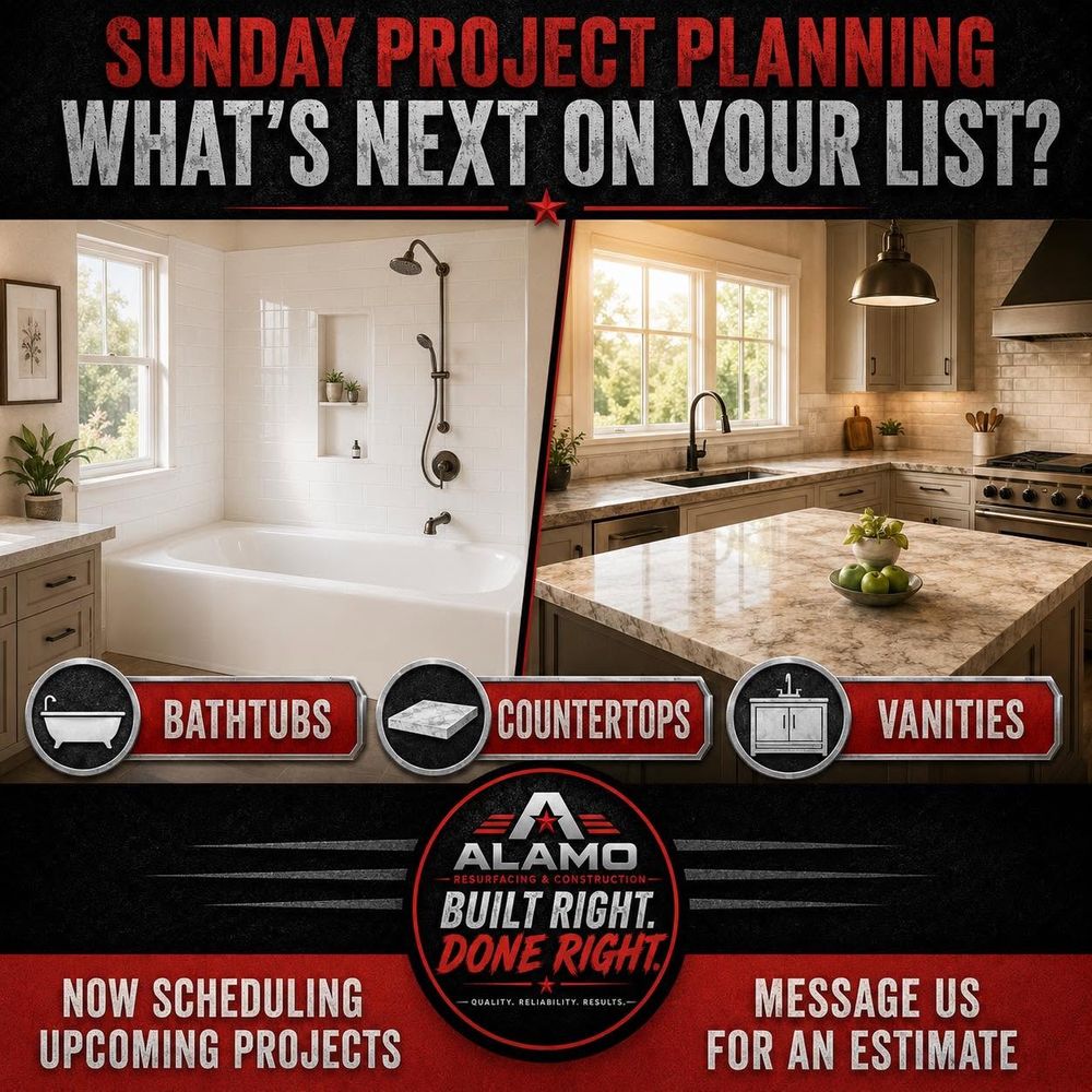 All Photos for Alamo Resurfacing and Construction   in San Antonio, TX