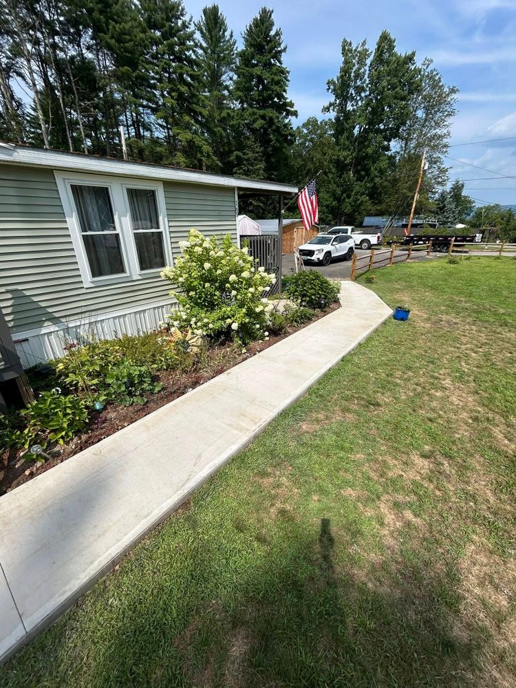 Concrete for Graham & Schriner Construction in Hinsdale, NH