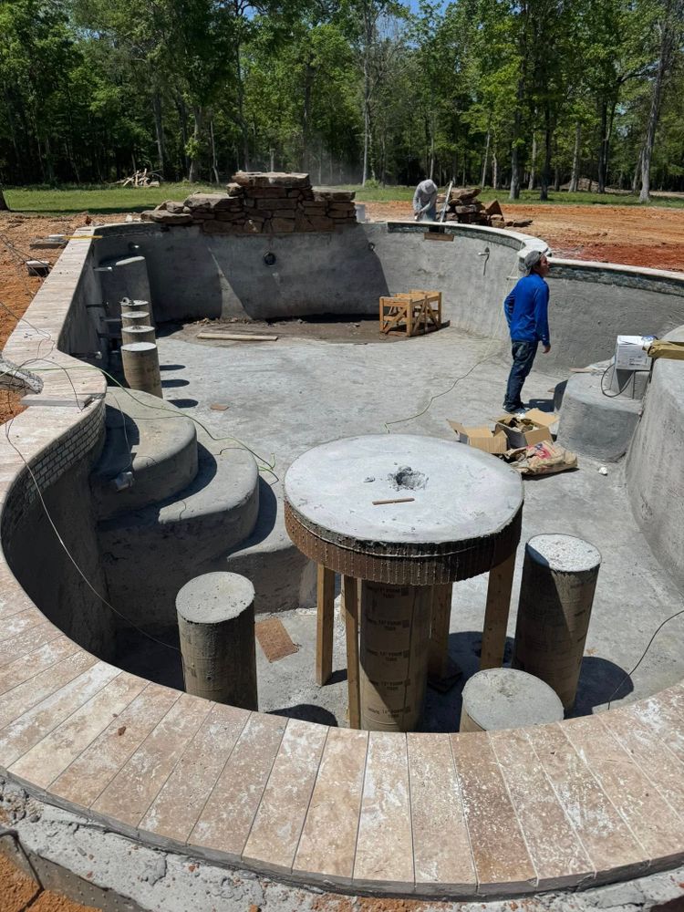 Transform your backyard with our Custom Pool Construction service, designed to build stunning, personalized pools that perfectly fit your lifestyle and landscape, offering quality craftsmanship and exceptional attention to detail. for Superior Backyard Builders LLC in Livingston, TX