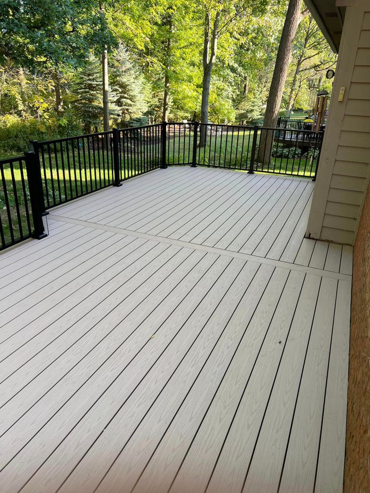 Transform your outdoor space with our professional Deck & Patio Installation service. Our experienced team will work closely with you to create a beautiful and functional area for relaxation and entertainment. for All American Building Services LLC in Macomb, MI