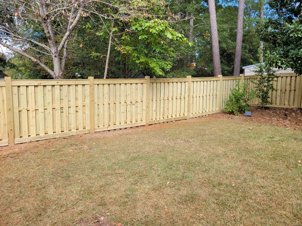 Fence Installation for Moores Fencing in Columbus, GA