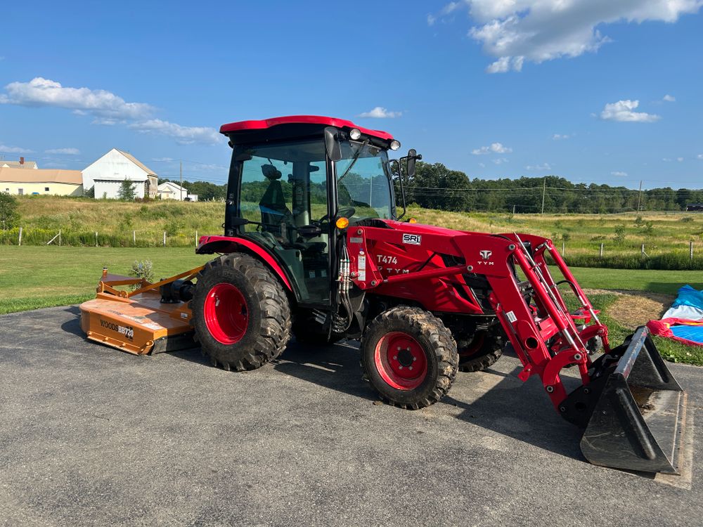Our bush hogging service efficiently clears overgrown land, managing tough vegetation to restore and maintain your property’s appearance. Perfect for large areas, it enhances safety and visibility while preparing the land for other uses. for CM & Sons Landscaping LLC in Benton, ME