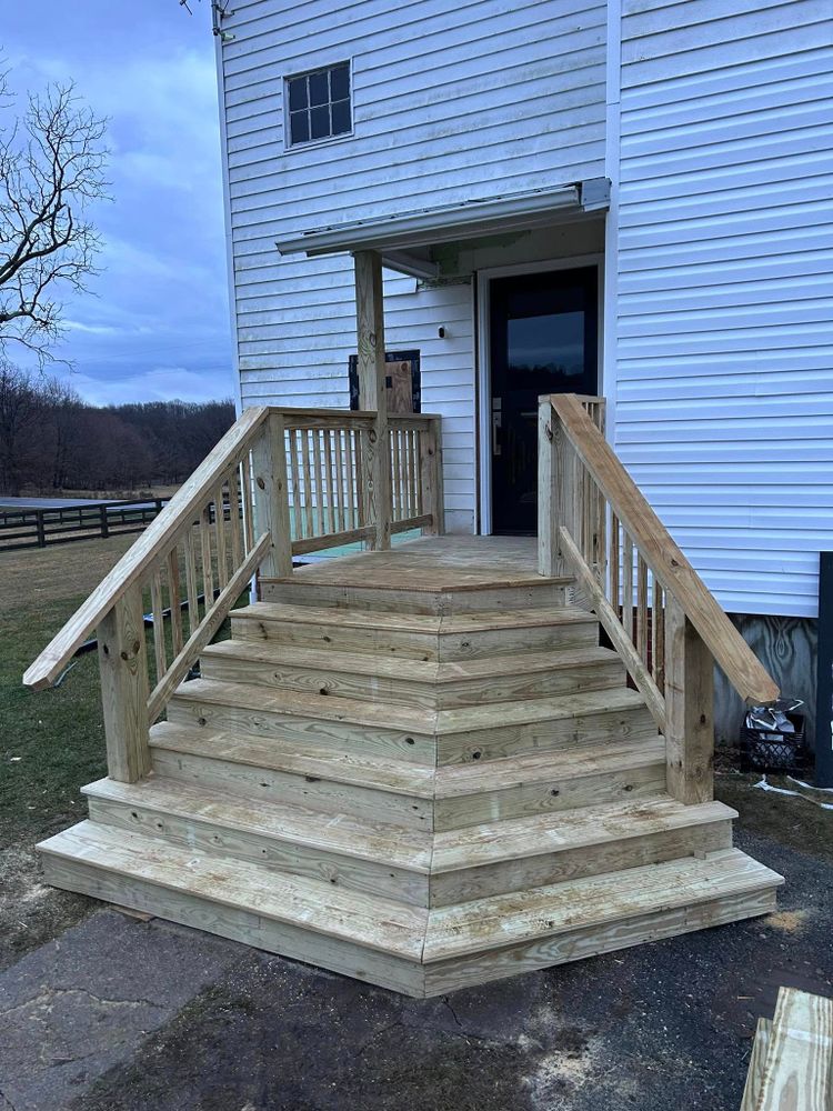 Our expert carpentry service transforms your home with precision-crafted cabinets, elegant moldings, and custom-built pieces. Elevate functionality and aesthetics in every room with our skilled craftsmanship tailored to your vision. for E&H Contracting in Staunton, VA