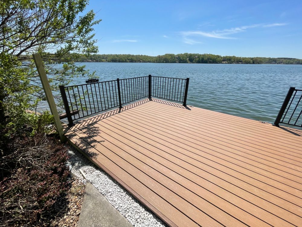 Custom Docks for Ozark Deck Company in  Rogers, Arkansas