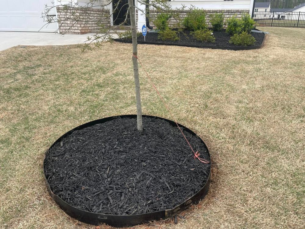 Enhance your garden's health and appearance with our professional mulch installation service. We expertly apply quality mulch to retain moisture, reduce weeds, and enrich soil for thriving plants. for JC Lawn Care and Landscaping in Athens, GA