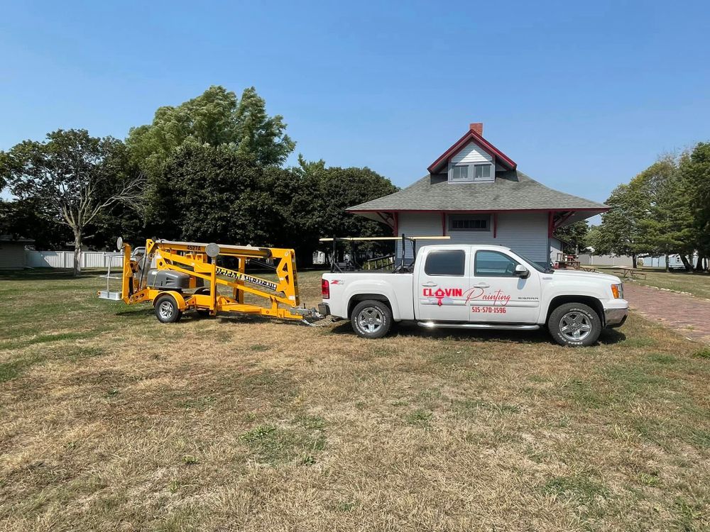 Our Equipment and Team for Clavin Painting in Fort Dodge, Iowa