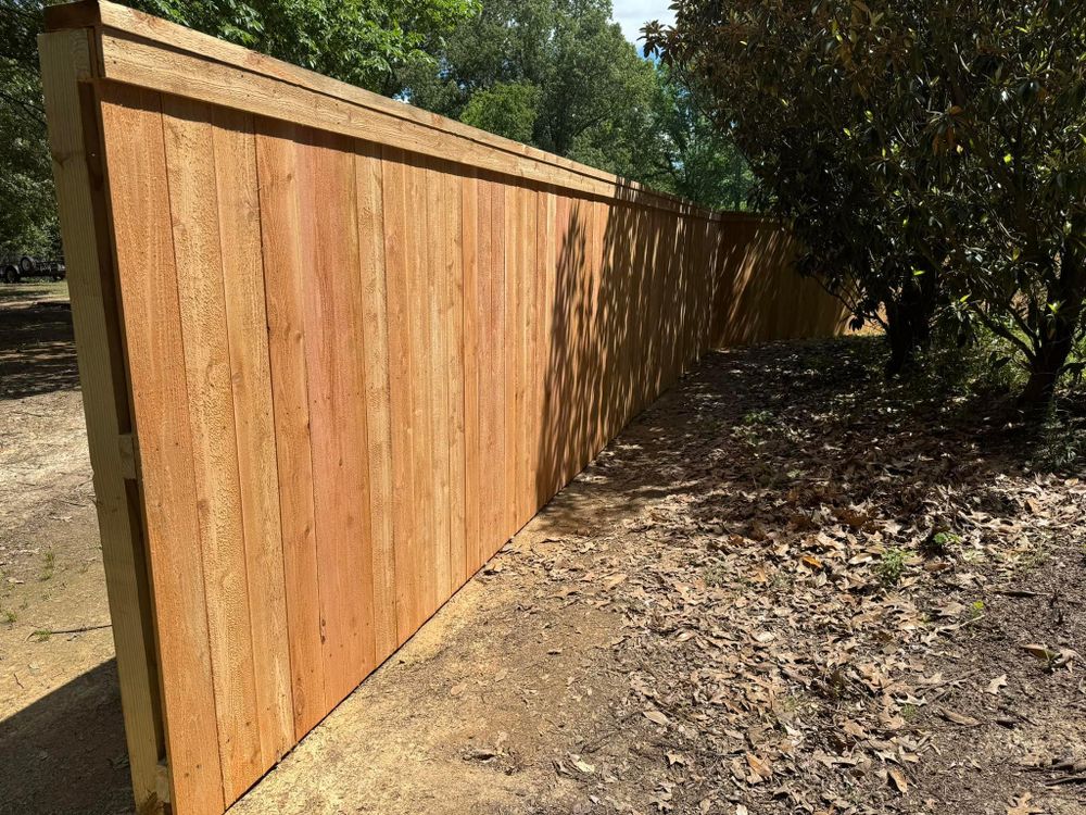 Custom Wooden Fences for Manning Fence, LLC in Hernando, MS