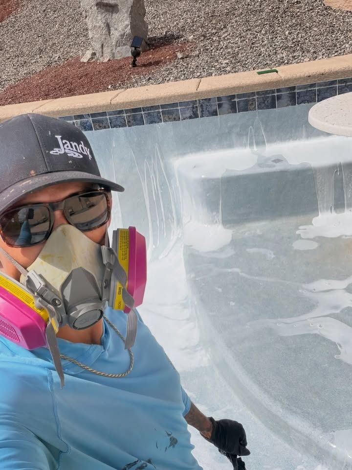 Our Acid Wash service revitalizes your pool by removing stubborn stains and algae, restoring its original appearance, enhancing water quality, and ensuring a clean swimming environment for your enjoyment. for Clean Kort Pools in Lake Havasu City, AZ