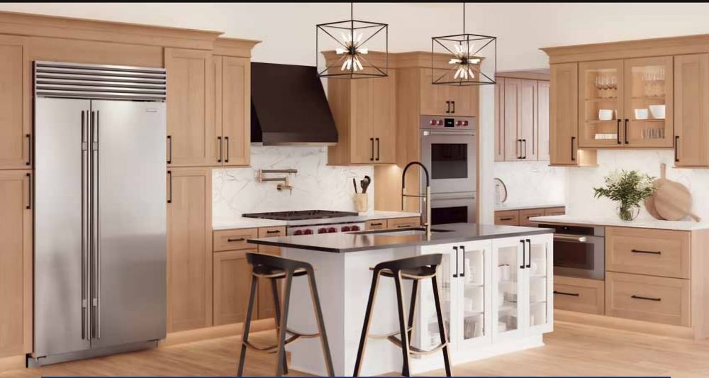 Transform your kitchen with our expert cabinet design and installation, part of our comprehensive construction services, including deck & patio installation for a seamless blend of indoor and outdoor living spaces. for DR Cabinetry in Palm Bay, FL