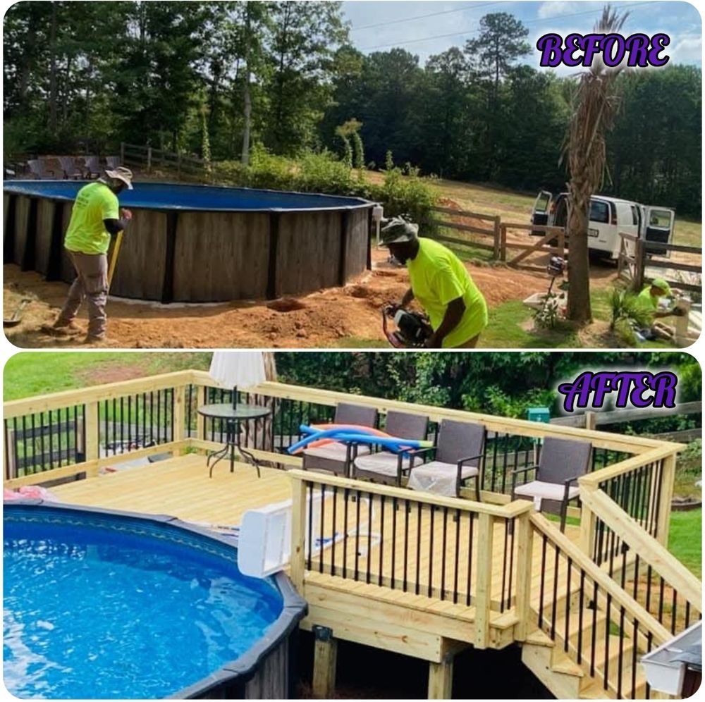 Decks for All Out Construction in Atlanta, GA