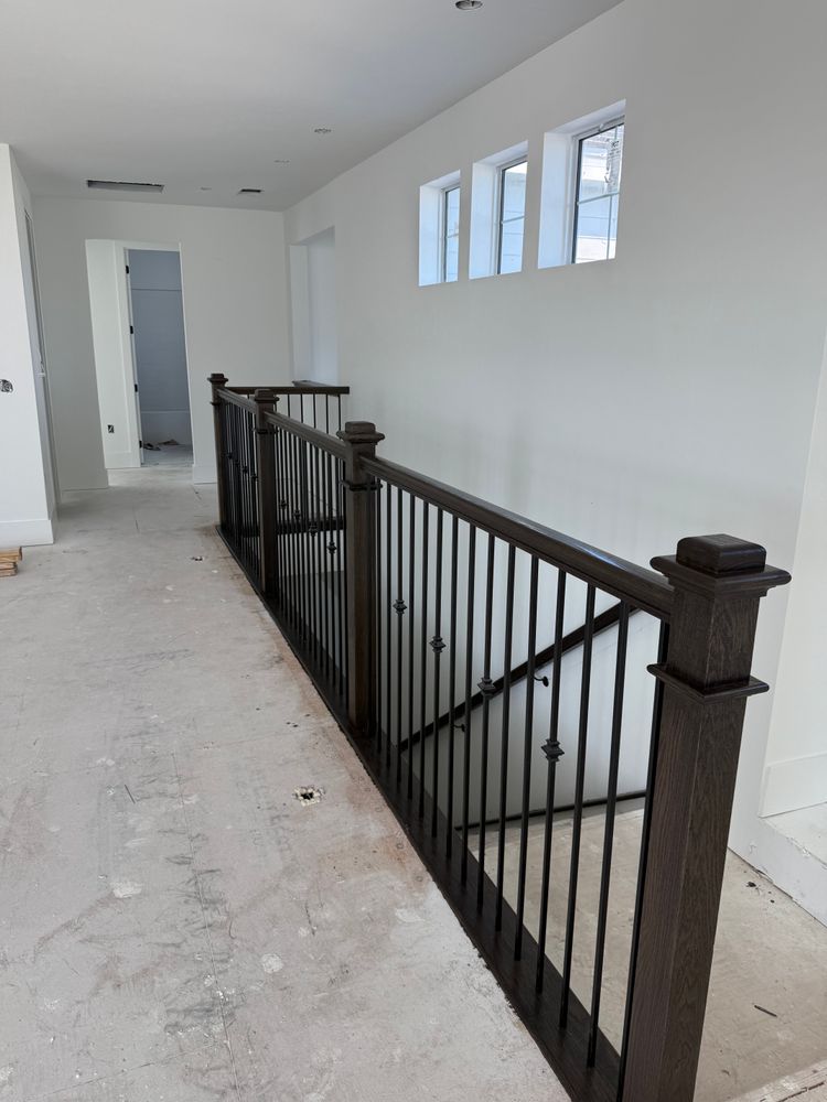 Wood Stair installations  for Emmanuel Trim in Bradenton, FL