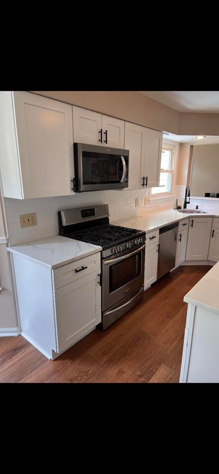 Our Carpentry service provides expert craftsmanship in creating custom woodwork for your home, such as cabinets, trim work and decorative accents, adding both function and beauty to your space. for Greene Remodeling in Whitehall, PA