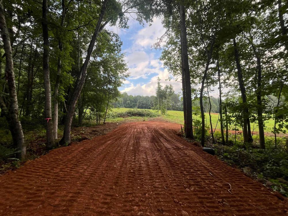 Excavation for Collins Constructors in Fyffe, AL