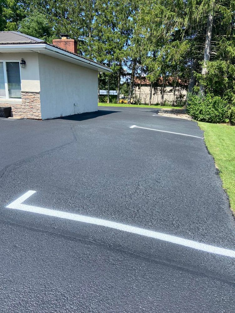 Asphalt Parking Lot Construction for Kuntz Property Maintenance in Homer City, PA