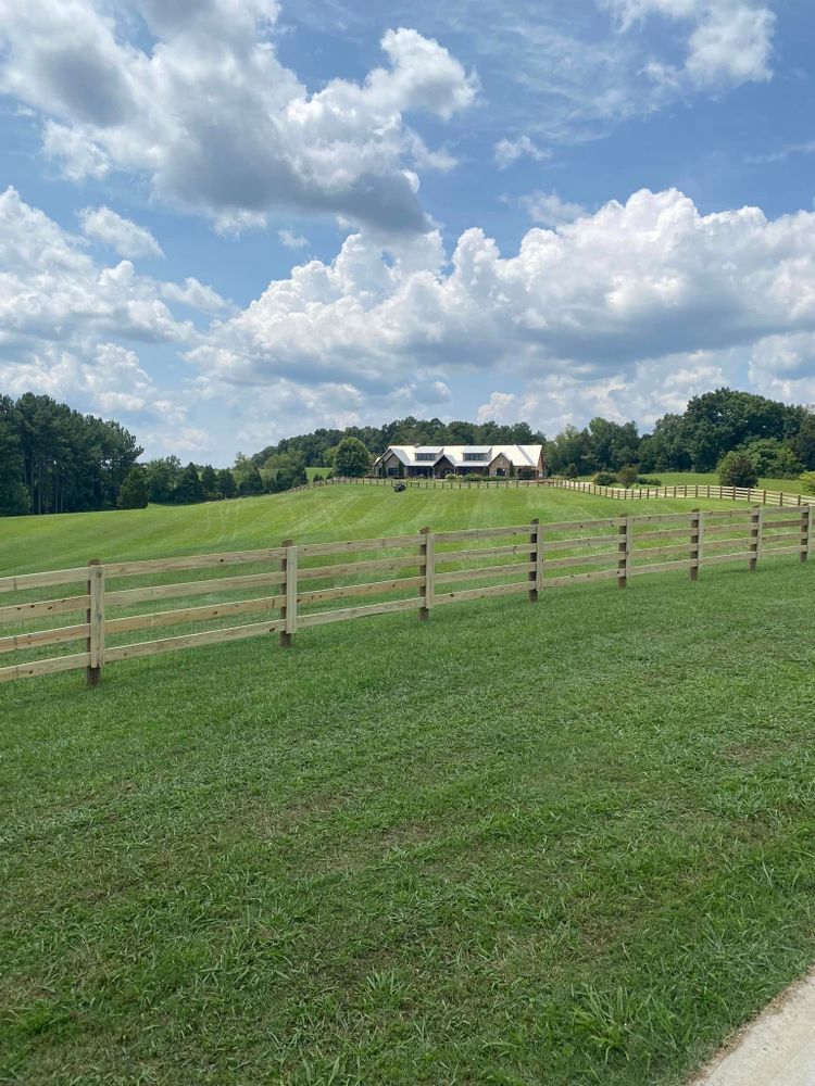Fences for A.D's Fencing Company in Madisonville, TN