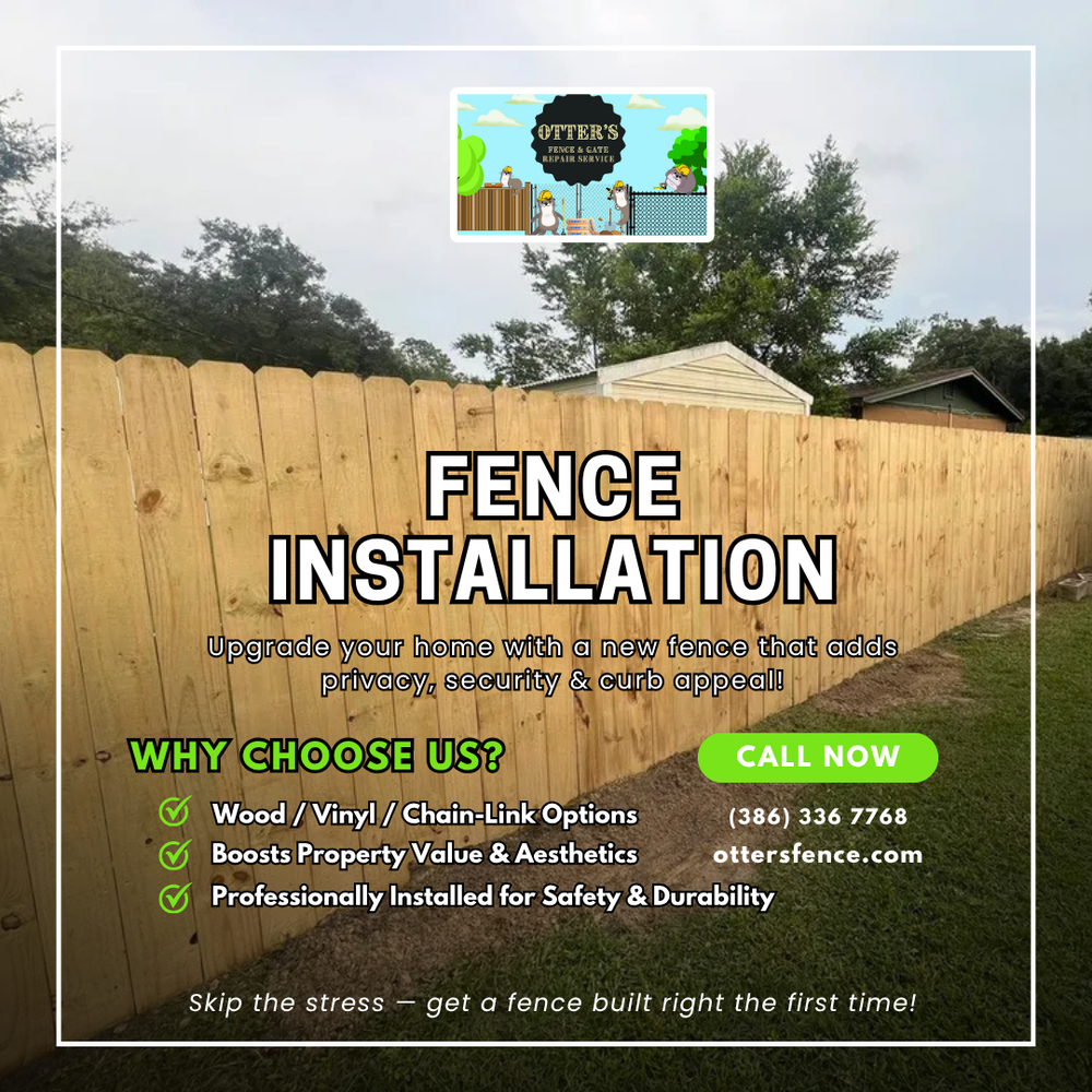 All Photos for Otter's Fence & Gate Repair Service in Palatka, FL