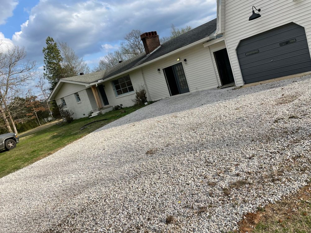 Driveway build  for H&H Dirt Work in Corinth, MS