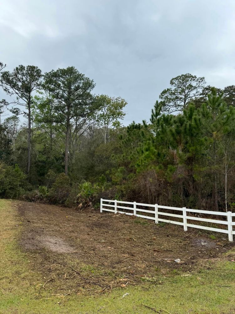 Our Land Clearing service efficiently and safely removes trees, underbrush, and debris from your property to create a clean canvas for landscaping or construction projects. Trust us for expert solutions. for High Standards Land Services in Saint Augustine, FL