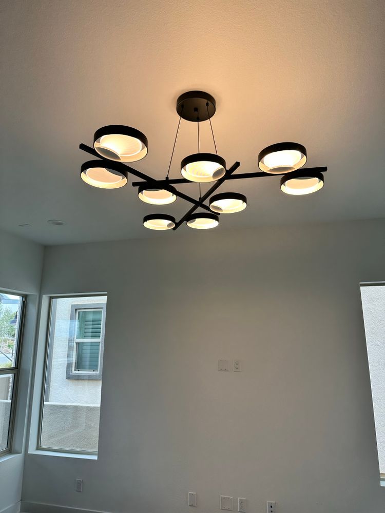 Lighting Installs for All Thingz Electric in Aliso Viejo, CA