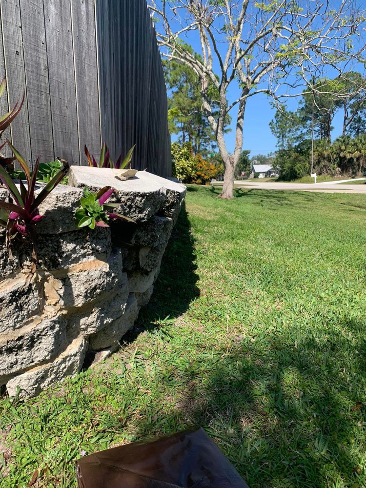 Hardscaping for Tolliver’s landscape LLC in Palm Bay, FL