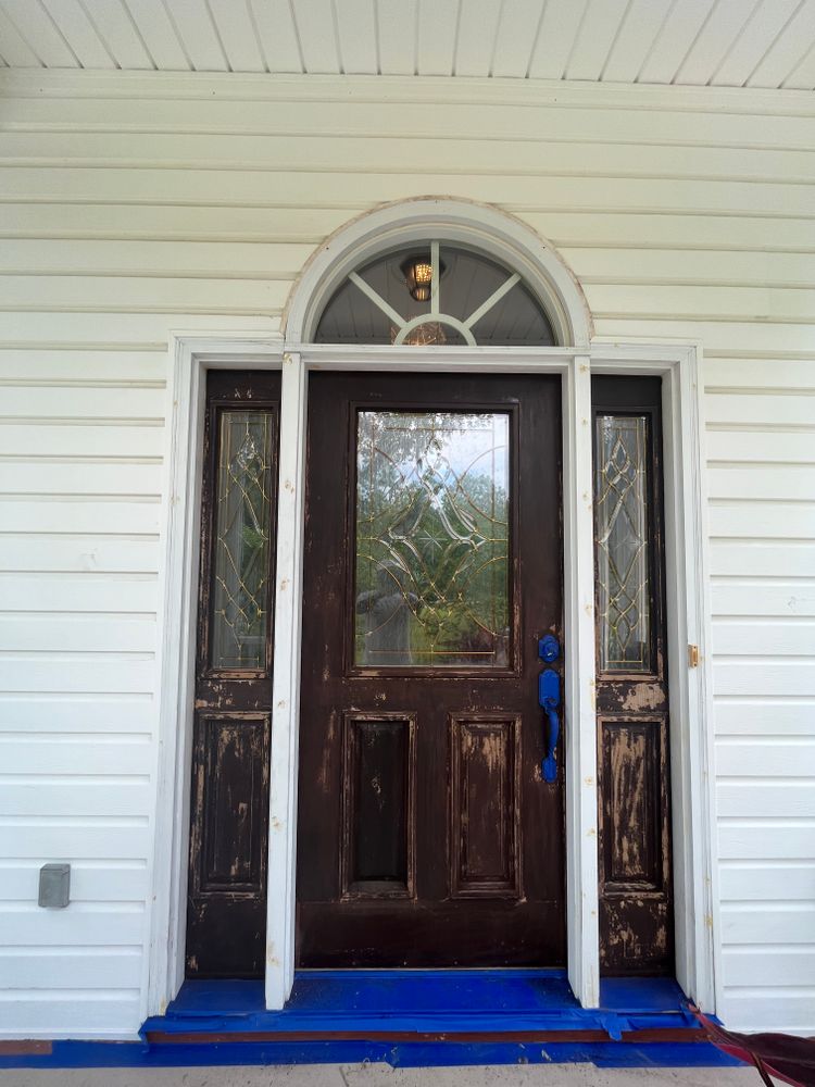 Before and after painting  for Palmetto Quality Painting Services in  Charleston, South Carolina