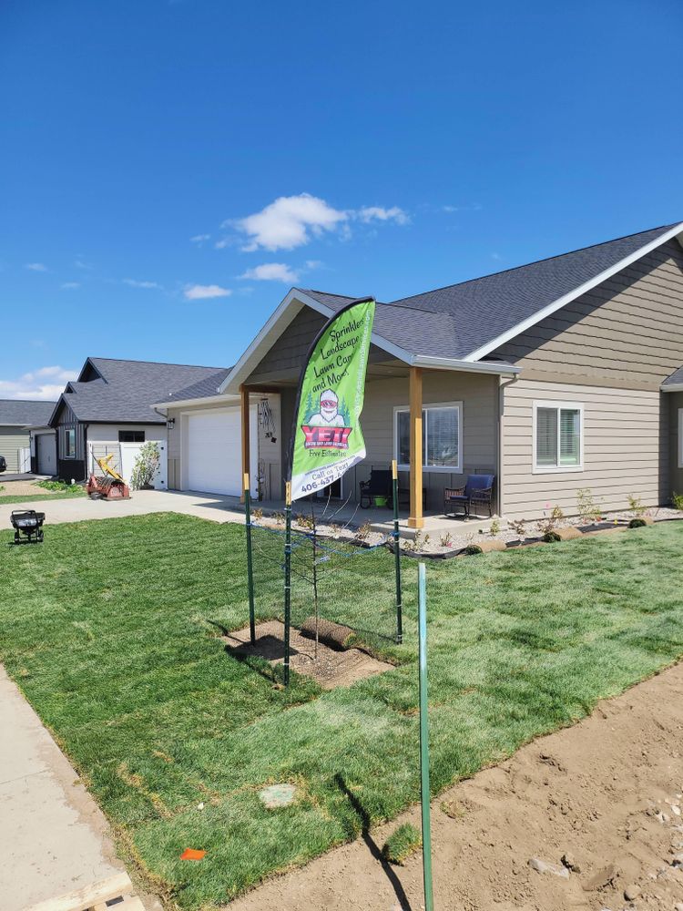 Landscaping for Yeti Snow and Lawn Services in Helena, Montana