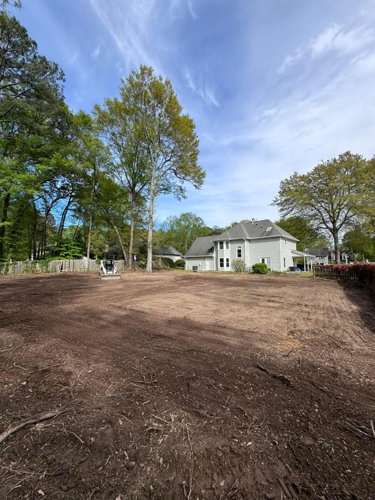 Mulch Installation for Zambrana Landscaping in Cobb County, GA