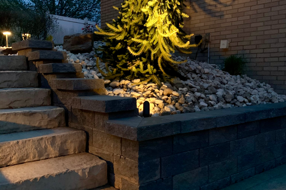 Landscape Lighting for Resnik Landscaping Services in New Kensington, PA