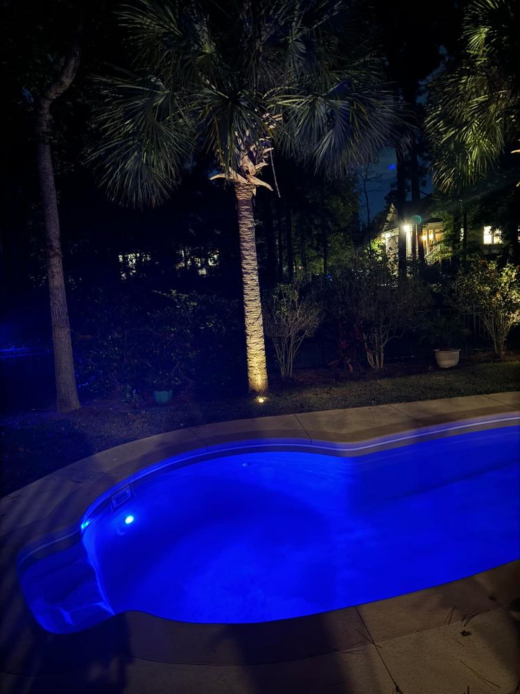 Landscaping for Wheelhouse Irrigation and lighting in Charleston, South Carolina