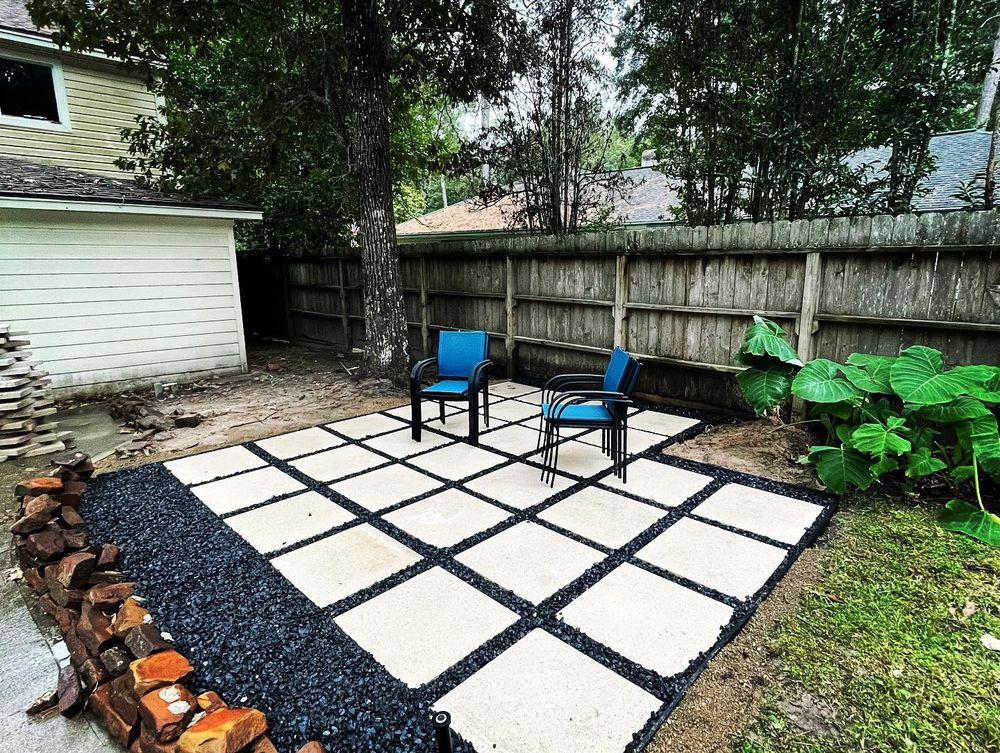 Patio Design for OTM Hardscape & Construction in Houston, TX