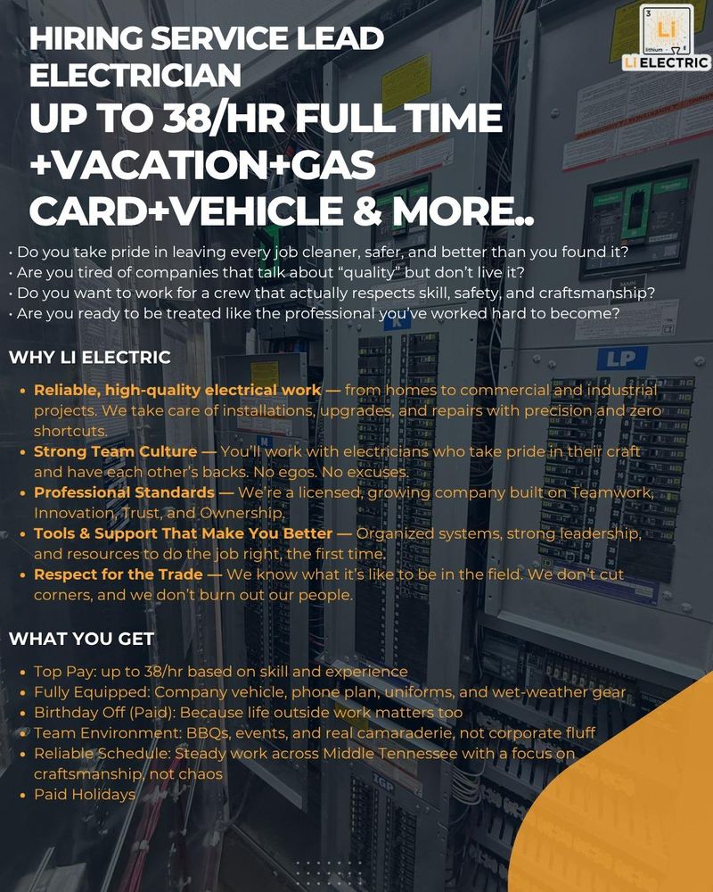 All Photos for Li Electric of TN in Columbia, TN