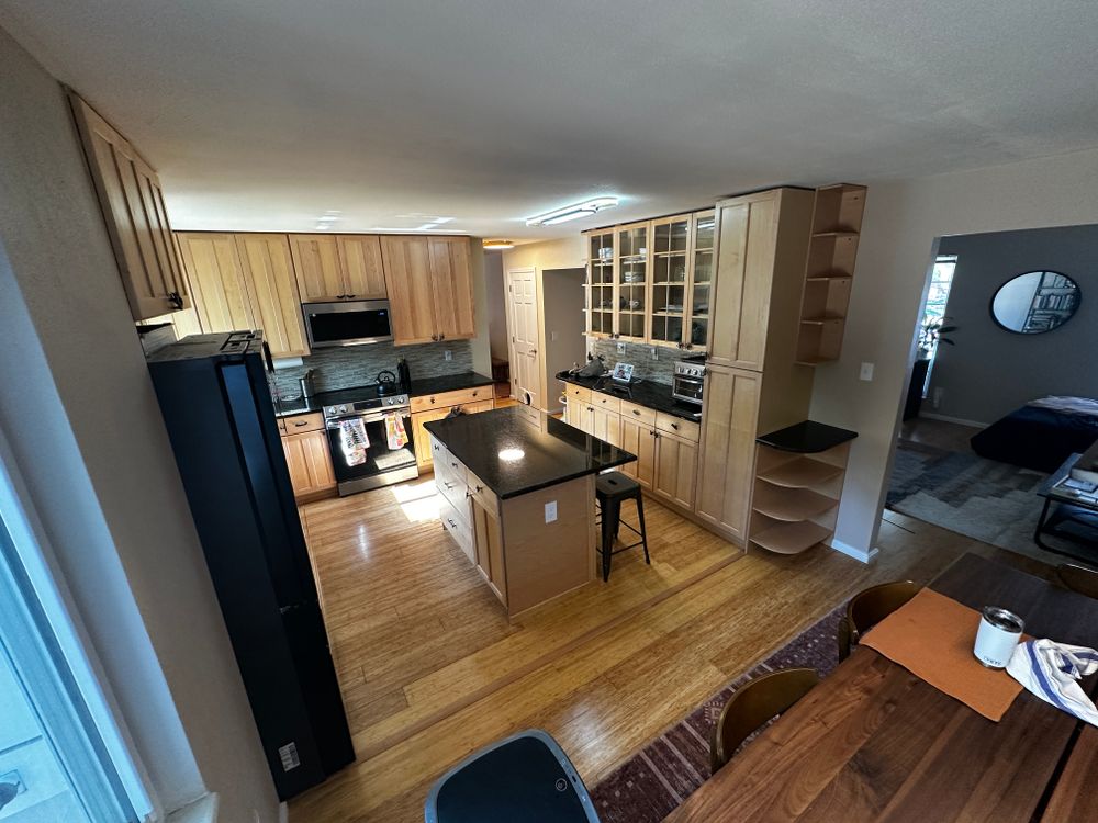 Golden Kitchen Remodel for Happy Home Projects Co-op in Lakewood, CO