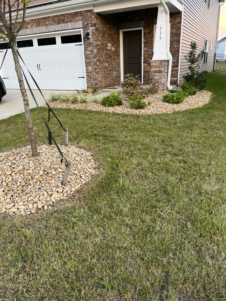 Rock Install for Dream Cuts Landscaping and Lawn Care LLC in Gastonia, NC