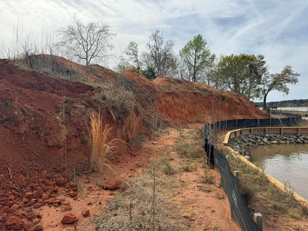 Excavating for Middle Georgia Land Pro in Cochran, GA